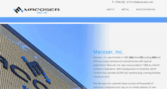 Desktop Screenshot of macoser.com